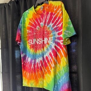 Rainbow Tie-Dye Sunshine Tee